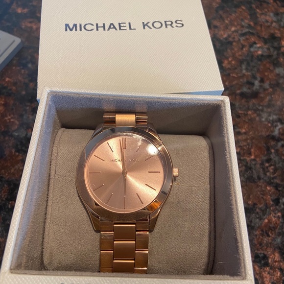 Rose Gold Michael Kors Watch - Picture 2 of 4